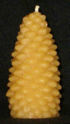 Beeswax Candles Pine Cone